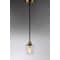 Maxim Lighting Goblet 1-Light 4.75" Wide Bronze / Antique Brass Pendant Light 96120CLBZAB - alternate 2